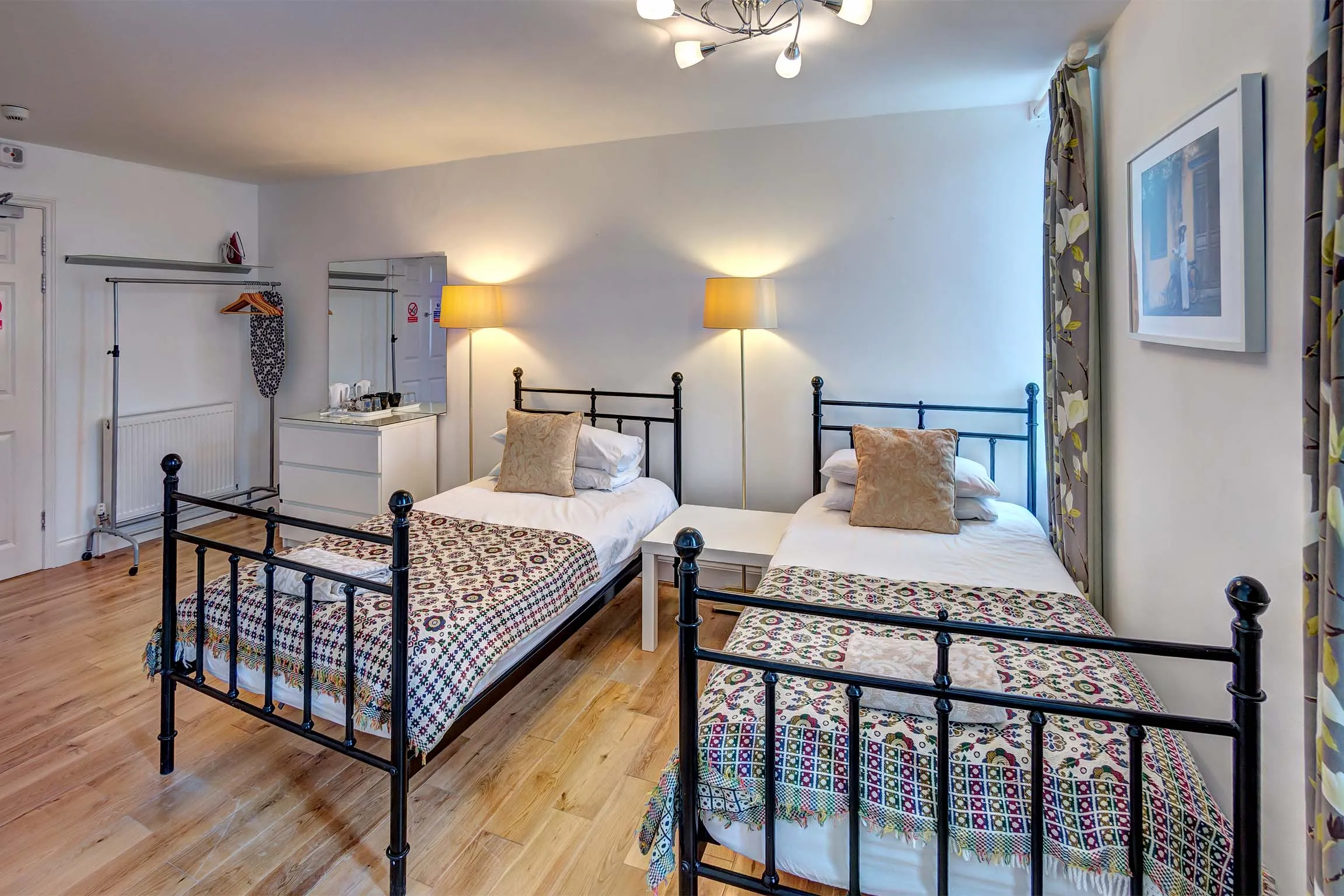 Double guest room interior at Annapurna near Norwich